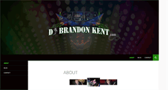 Desktop Screenshot of djbrandonkent.com